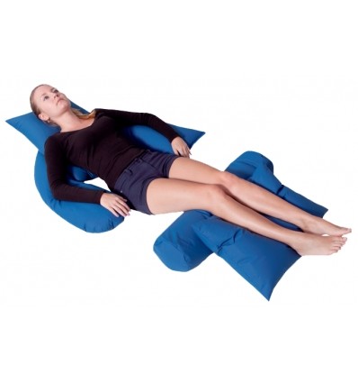 Coussin de positionnement bouée en fibres