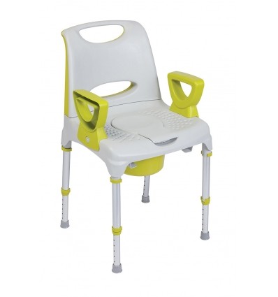 Chaise garde robe douche AQ TICA Confort coloris anis Herdegen
