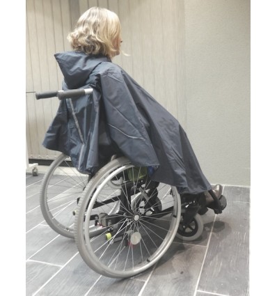 Poncho Plus pour fauteuil roulant