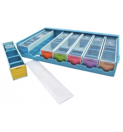 Grand pilulier semainier hospitalier Medium