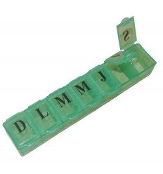 Pilulier semainier Eco vert