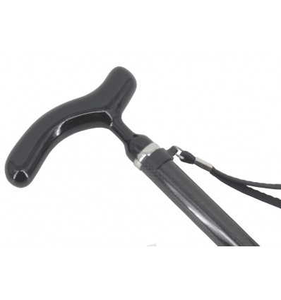 Canne de marche en carbone pliable