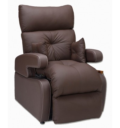 Fauteuil releveur Cocoon 2 moteurs - design 2ème génération chocolat