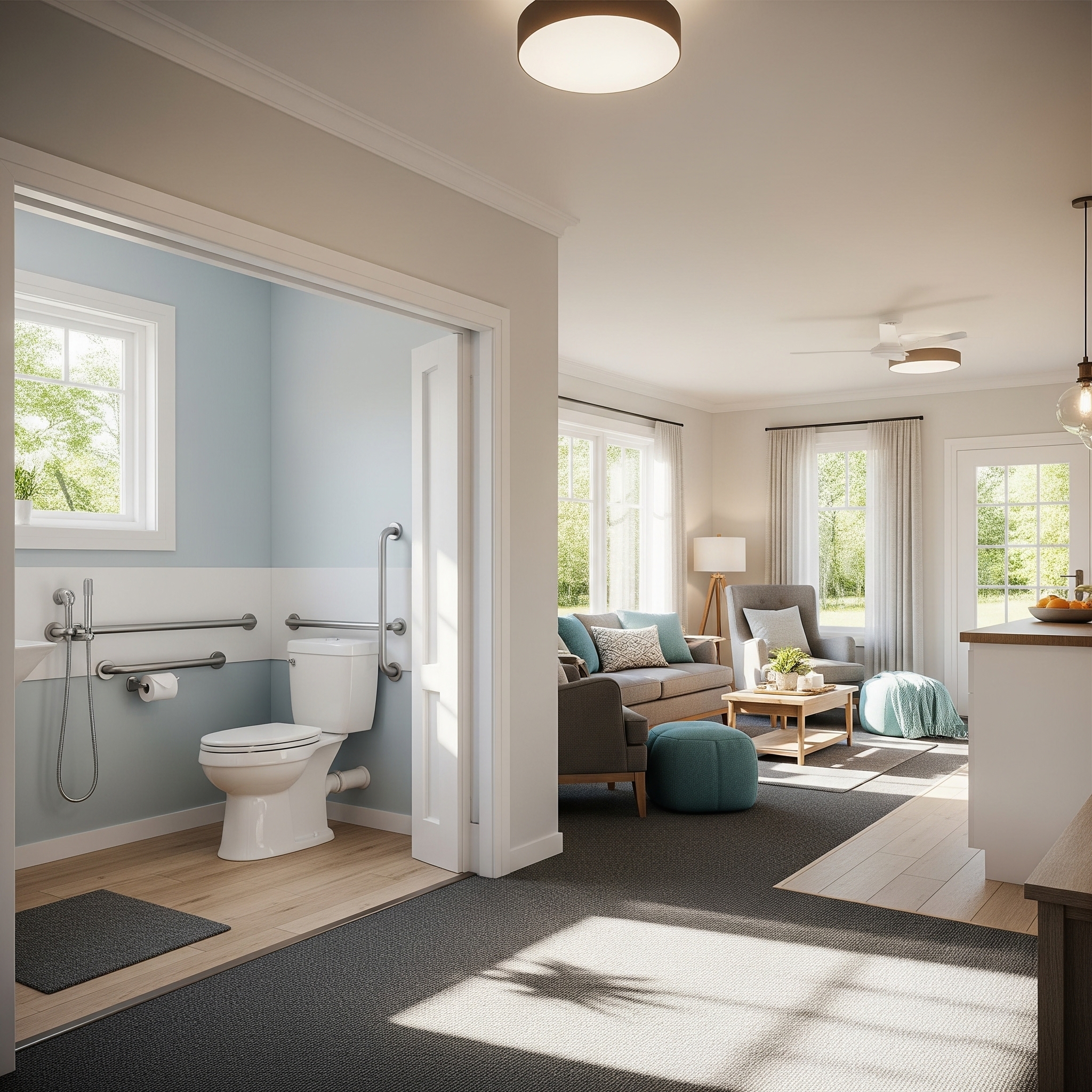 adaptation logement habitat pmr senior par dometvie