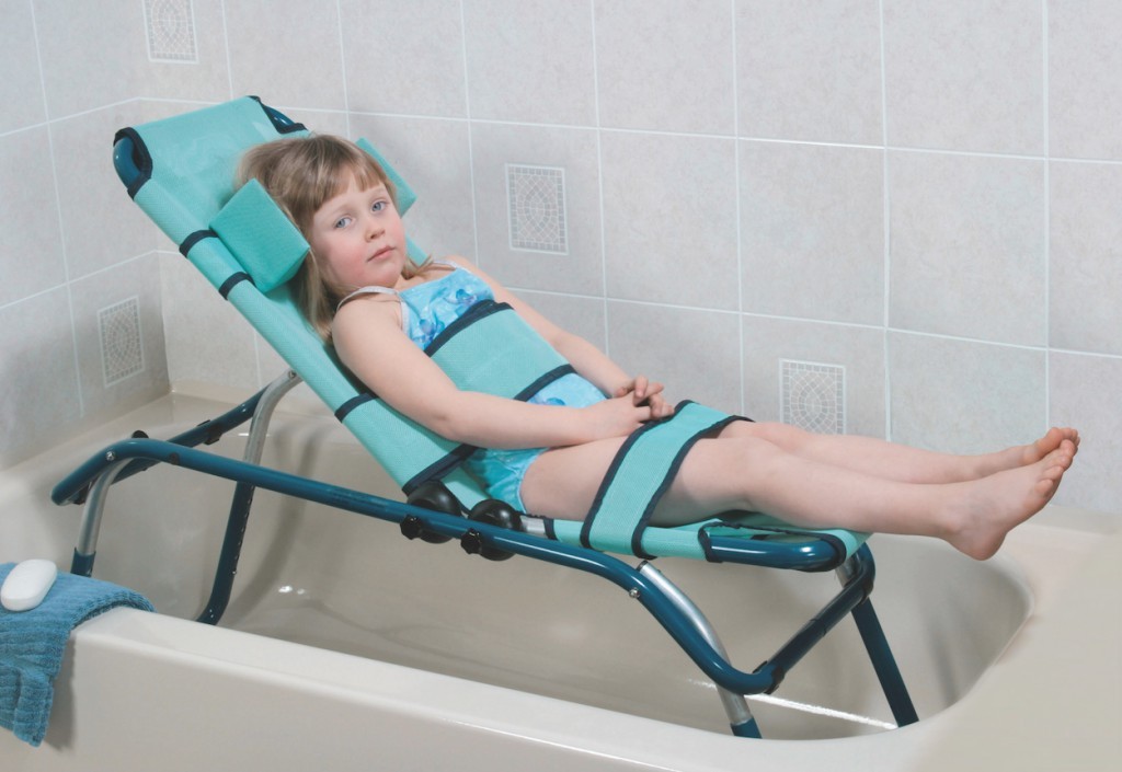 Siège de bain anatomique pour bébé Aqua Mini. Siège de bain bébé avec  ventouses
