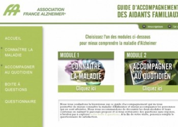 Association France Alzheimer : un guide en ligne pour les aidants