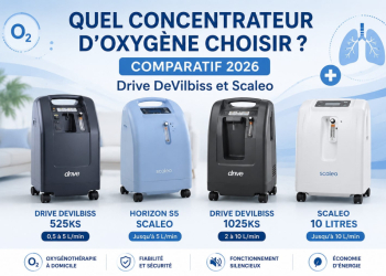 Quel concentrateur d'oxygène choisir ? Comparatif Drive Devilbiss et Scaleo