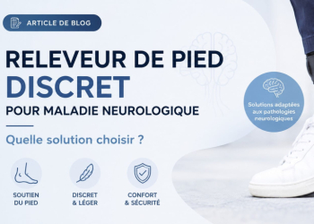 Releveur de pied discret pour maladie neurologique : quelle solution choisir ?